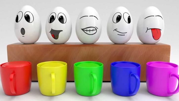 Learning Colors with Eggs