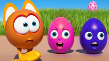 Can You Guess the Colors of These Happy Surprise Eggs?