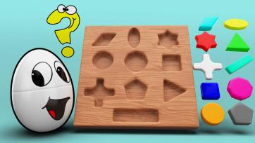 Humpty Dumpty helps you learn shapes and colours