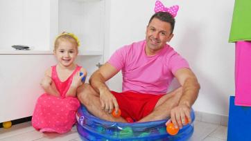 Silly Playtime with Daddy- A Dramatic Playtime Video