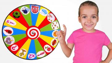 The Magic Wheel Of Fun- An Imaginative Playtime Video