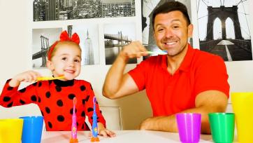 Good Morning Song! Dad and Daughter's Fun-Filled Routine for Kids!