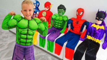 Superhero Dress-Up Fun for Kids with Colorful Costumes and Imagination Play